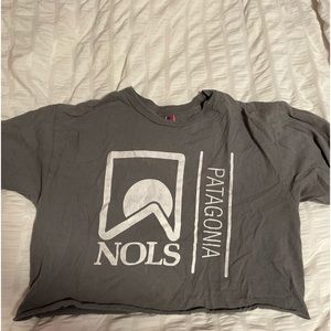 cropped patagonia shirt
